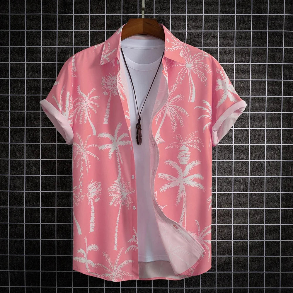 Chemise hawaïenne homme Île Dorée