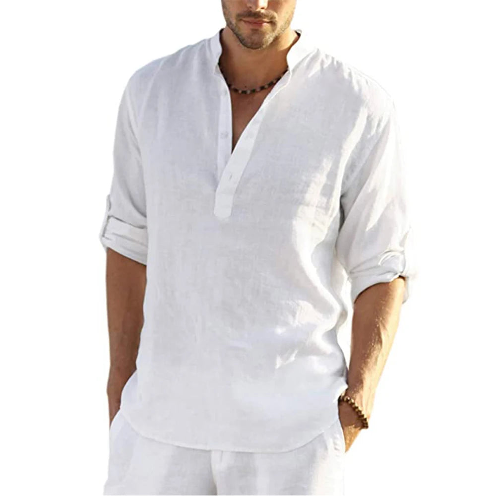 Chemise en lin homme Vent Libre