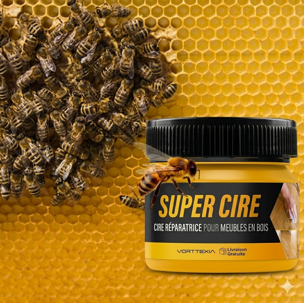 Super Cire Beewax- Cire Réparatrice pour Bois