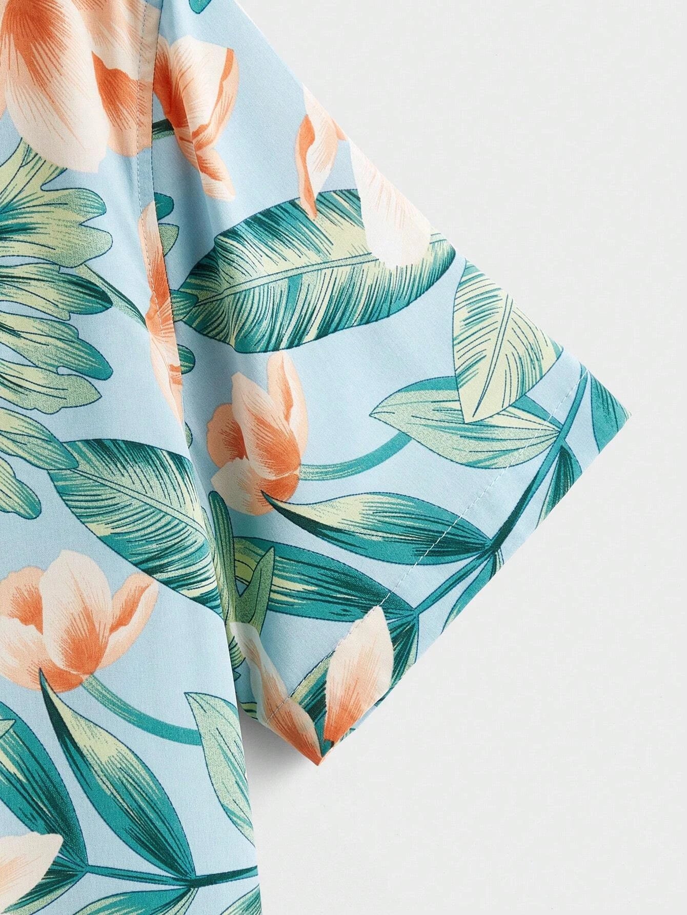 Chemise hawaïenne homme Lys Tropical