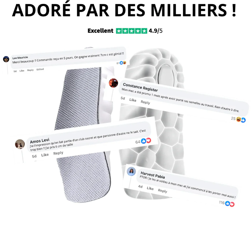 FlexStep 2.0 - Semelles Orthopediques Grandissantes