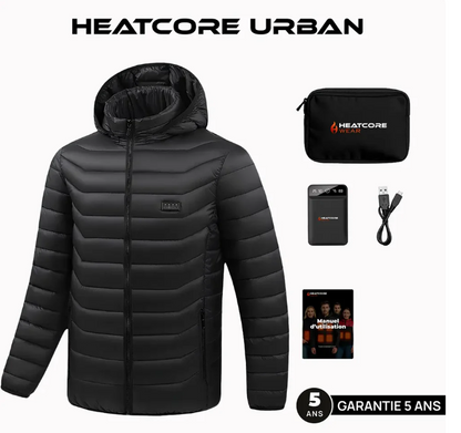 Heatcore Urban 2.0™ – Veste Chauffante Unisexe – Technologie ThermoWave™