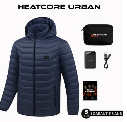 Heatcore Urban 2.0™ – Veste Chauffante Unisexe – Technologie ThermoWave™