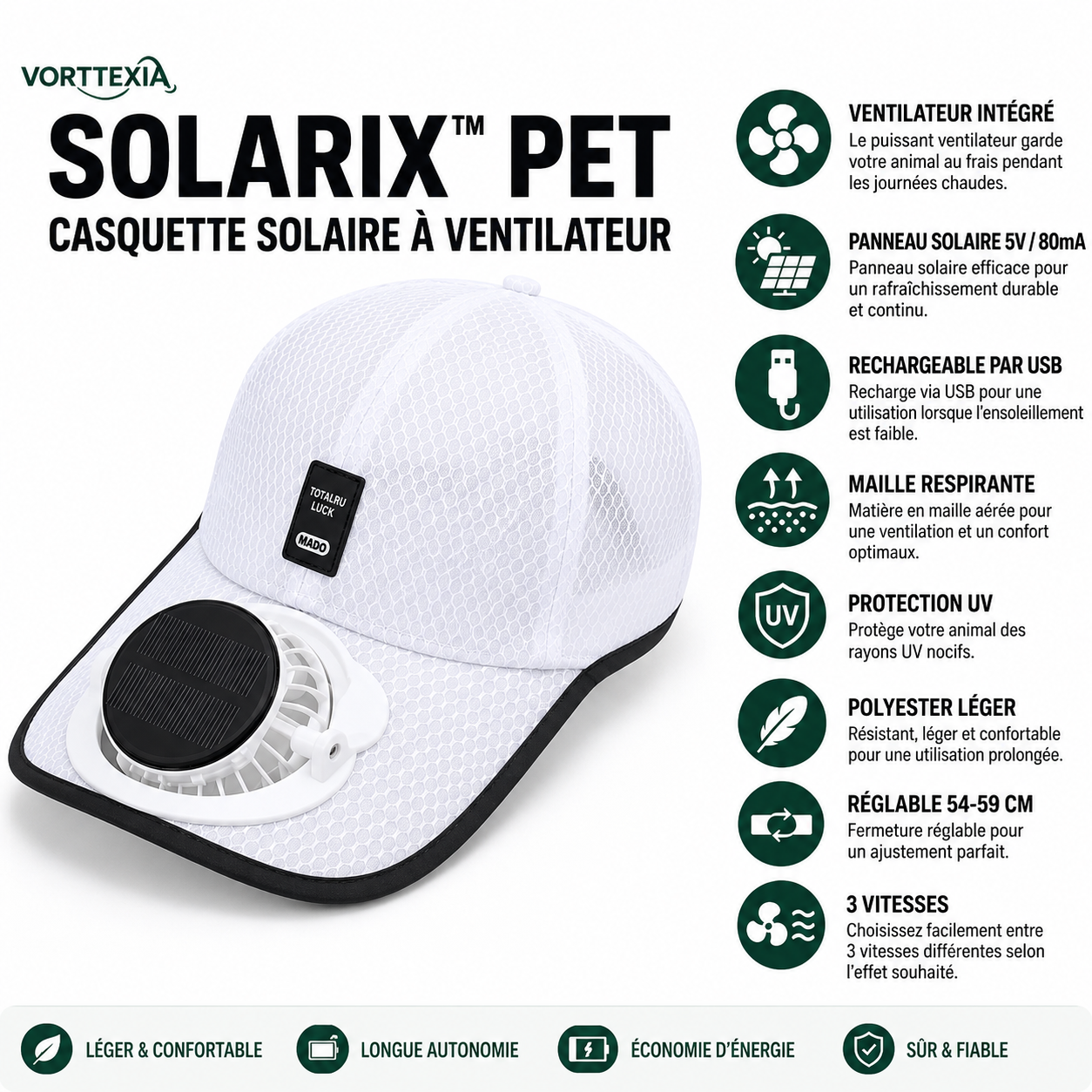 Casquette Solarix™
