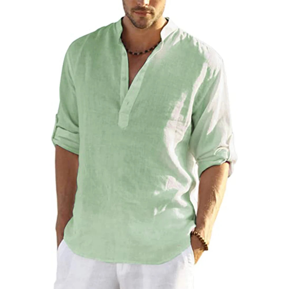 Chemise en lin homme Vent Libre
