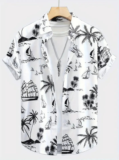 Chemise hawaïenne homme Voile du Sud