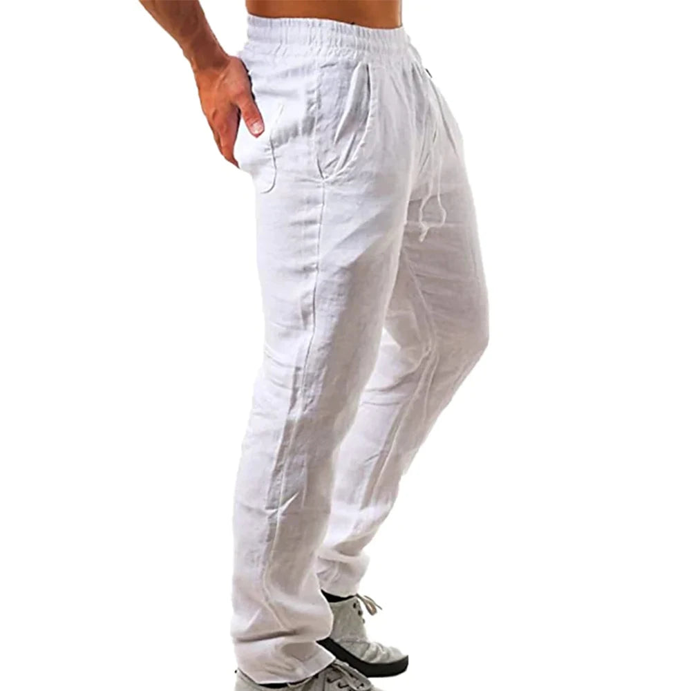 Pantalon en lin homme Souffle Libre
