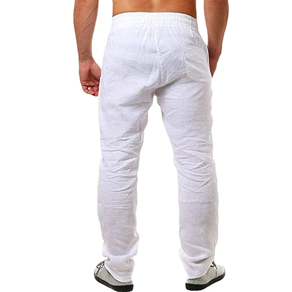 Pantalon en lin homme Souffle Libre