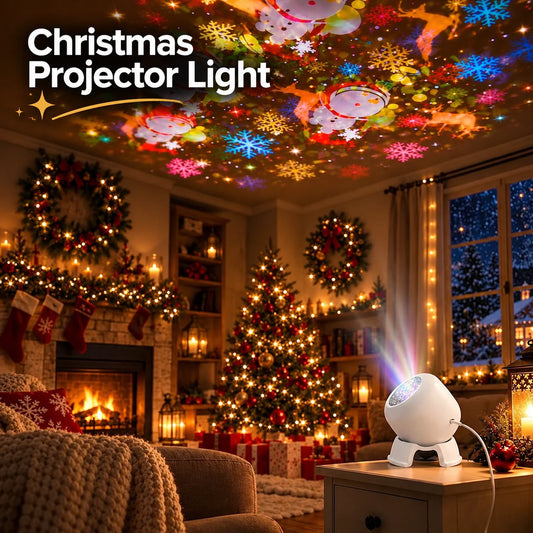 ChristmasGlow™ — Projecteur de Noël