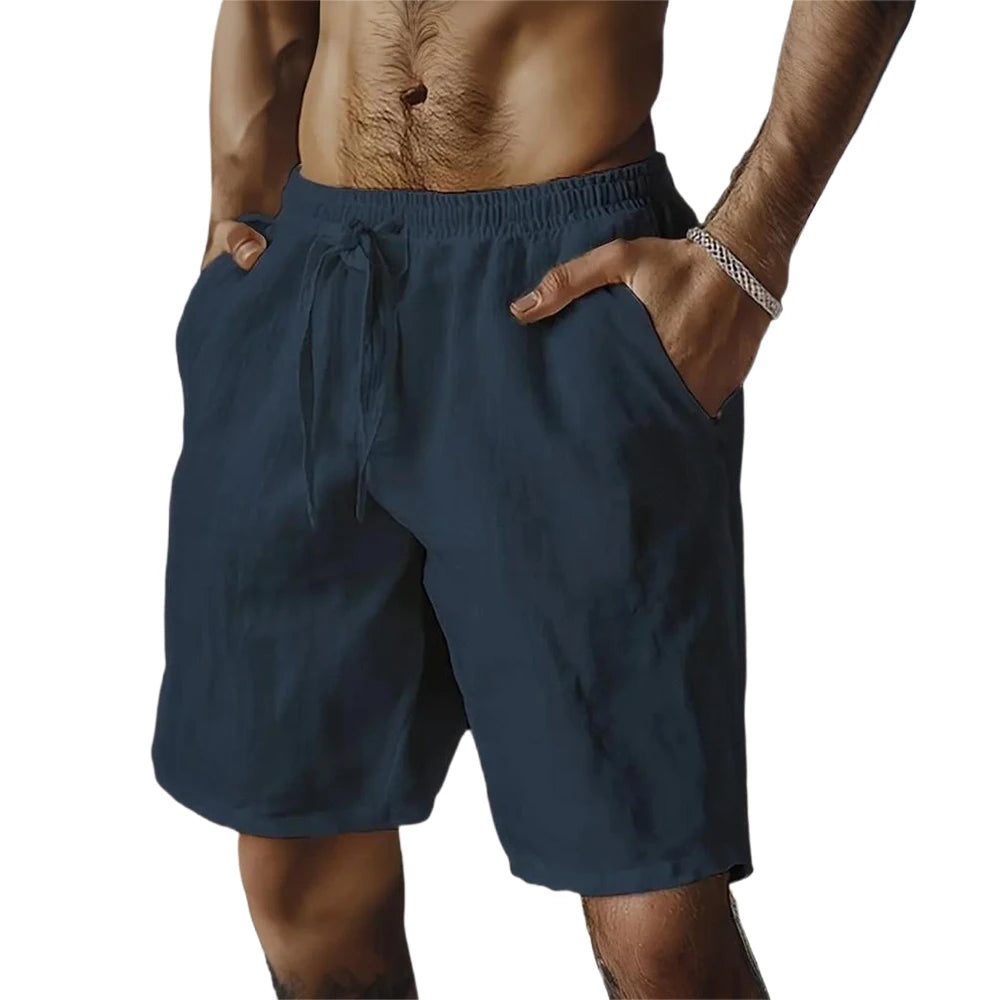 Short en lin homme Côte Sereine