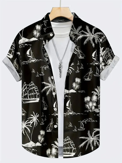 Chemise hawaïenne homme Voile du Sud