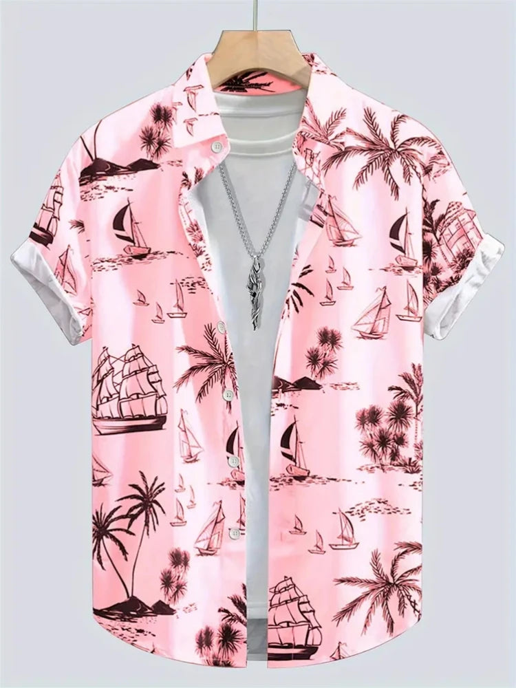 Chemise hawaïenne homme Voile du Sud