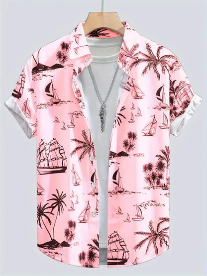 Chemise hawaïenne homme Voile du Sud