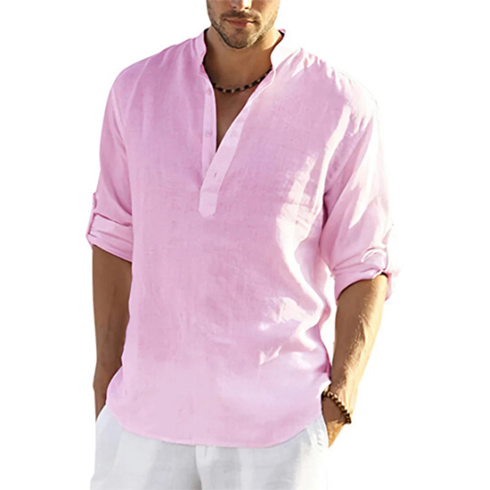 Chemise en lin homme Vent Libre