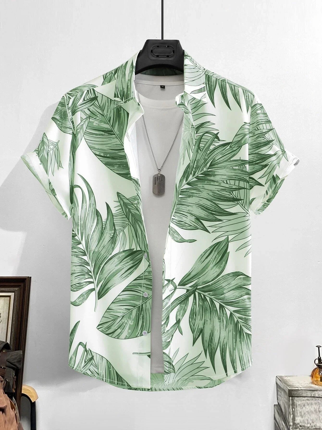 Chemise hawaïenne homme Palmeraie
