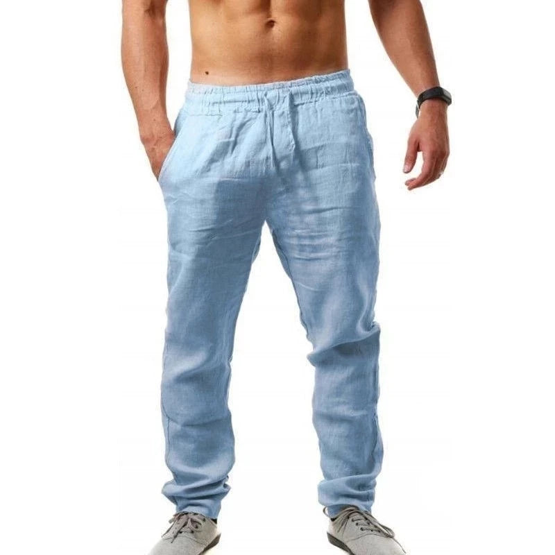 Pantalon en lin homme Souffle Libre