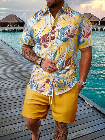 Chemise hawaïenne homme Soleil des Îles