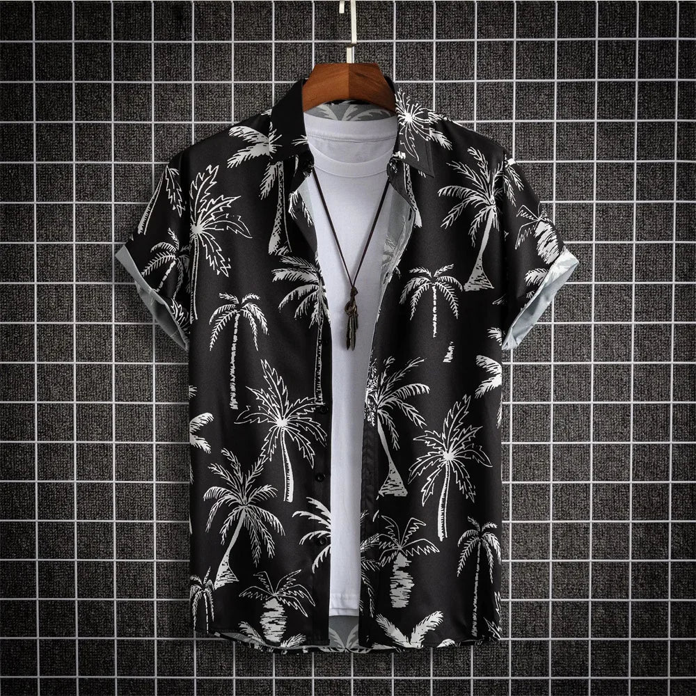 Chemise hawaïenne homme Île Dorée