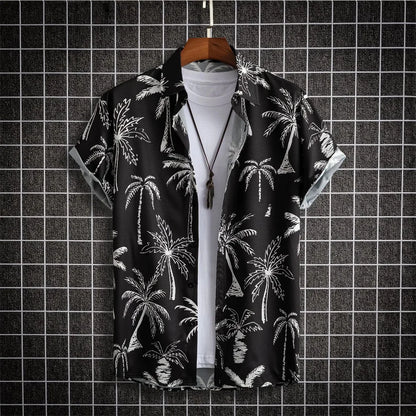 Chemise hawaïenne homme Île Dorée