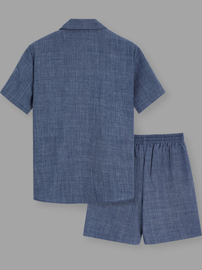 Ensemble en lin homme Terre Franche