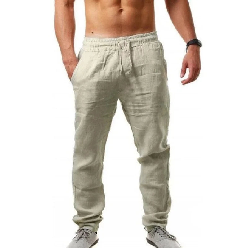Pantalon en lin homme Souffle Libre