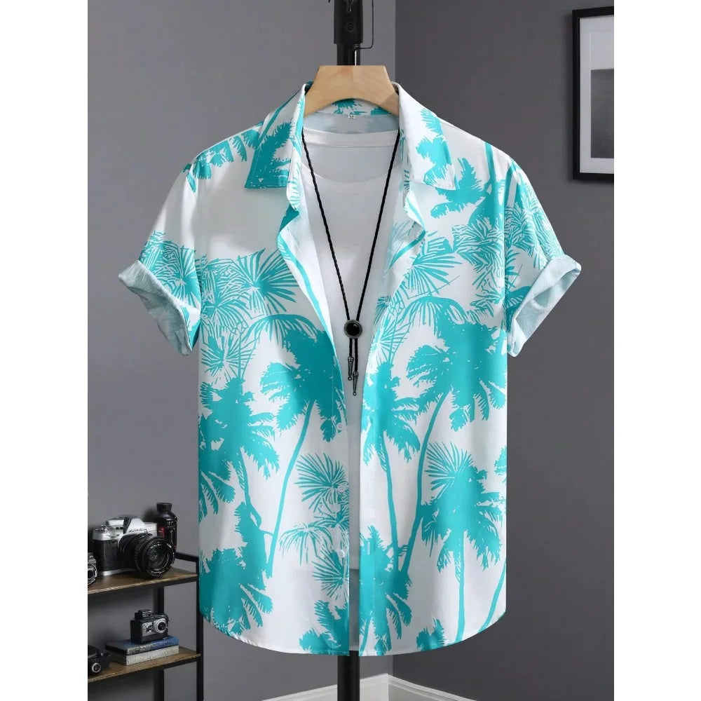 Chemise hawaïenne homme Palmeraie