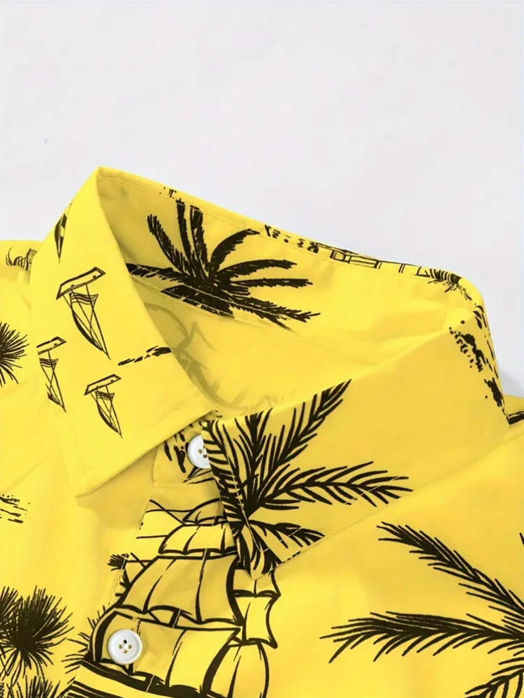 Chemise hawaïenne homme Voile du Sud