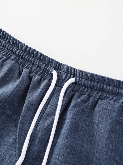 Ensemble en lin homme Terre Franche