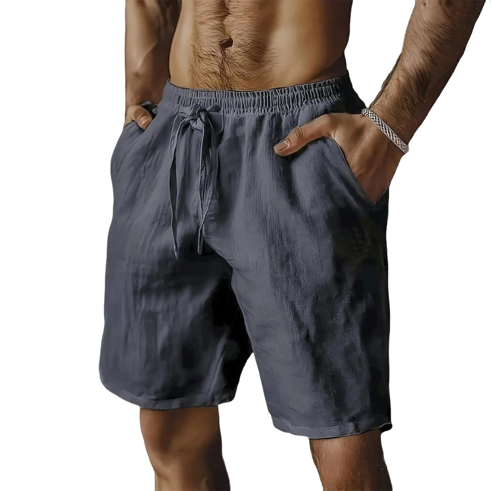 Short en lin homme Côte Sereine